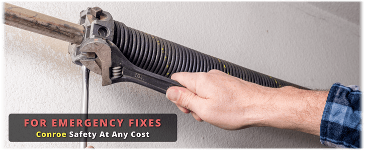 Broken Garage Door Spring Conroe